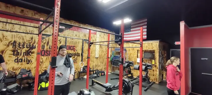 CrossFit Facility: Completed facility interior