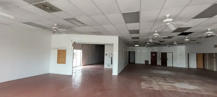 CrossFit Facility: Facility interior before work