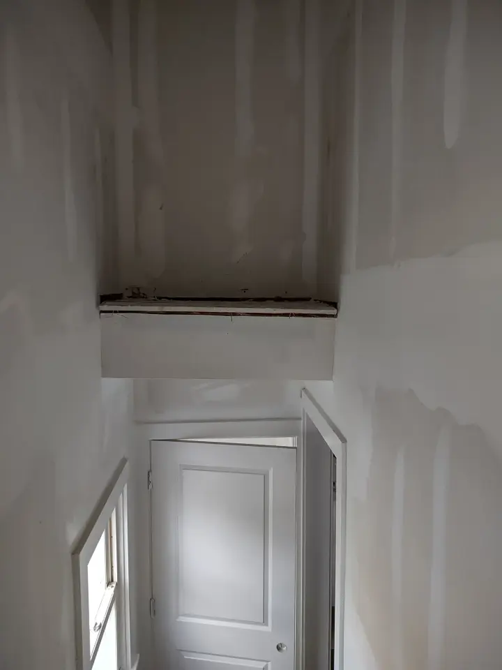 Floors, Tile & Drywall: Drywall work, view 1