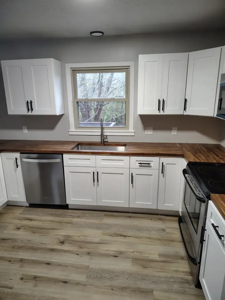 Flip D Renovation: Kitchen View 1